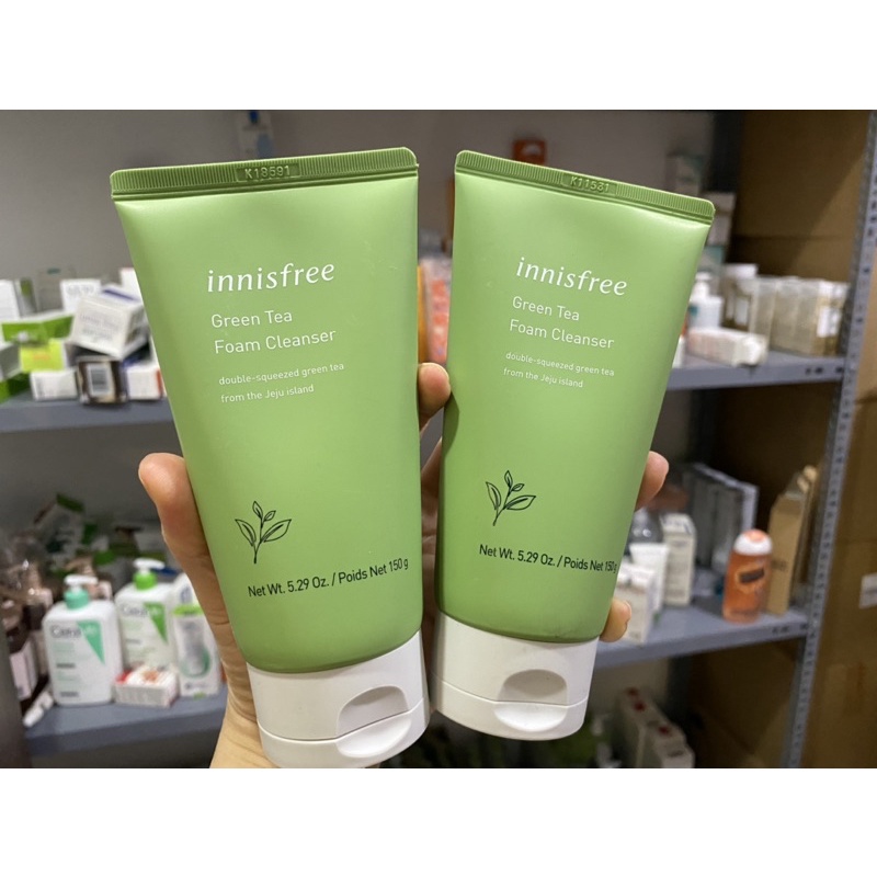 Sữa Rửa Mặt Innisfree Trà Xanh Green Tea Cleansing Foam 150ml