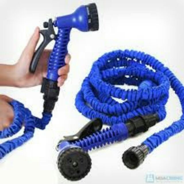 Vòi xịt nước thông minh,Vòi Xịt Giãn Nở 15m và  30m Tưới Cây, Rửa Xe Thông Minh Magic Hose1210