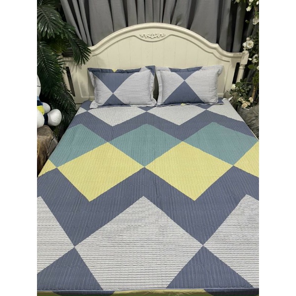 Ga gối cotton trần bông bo chun hàng loại 1- giá rẻ