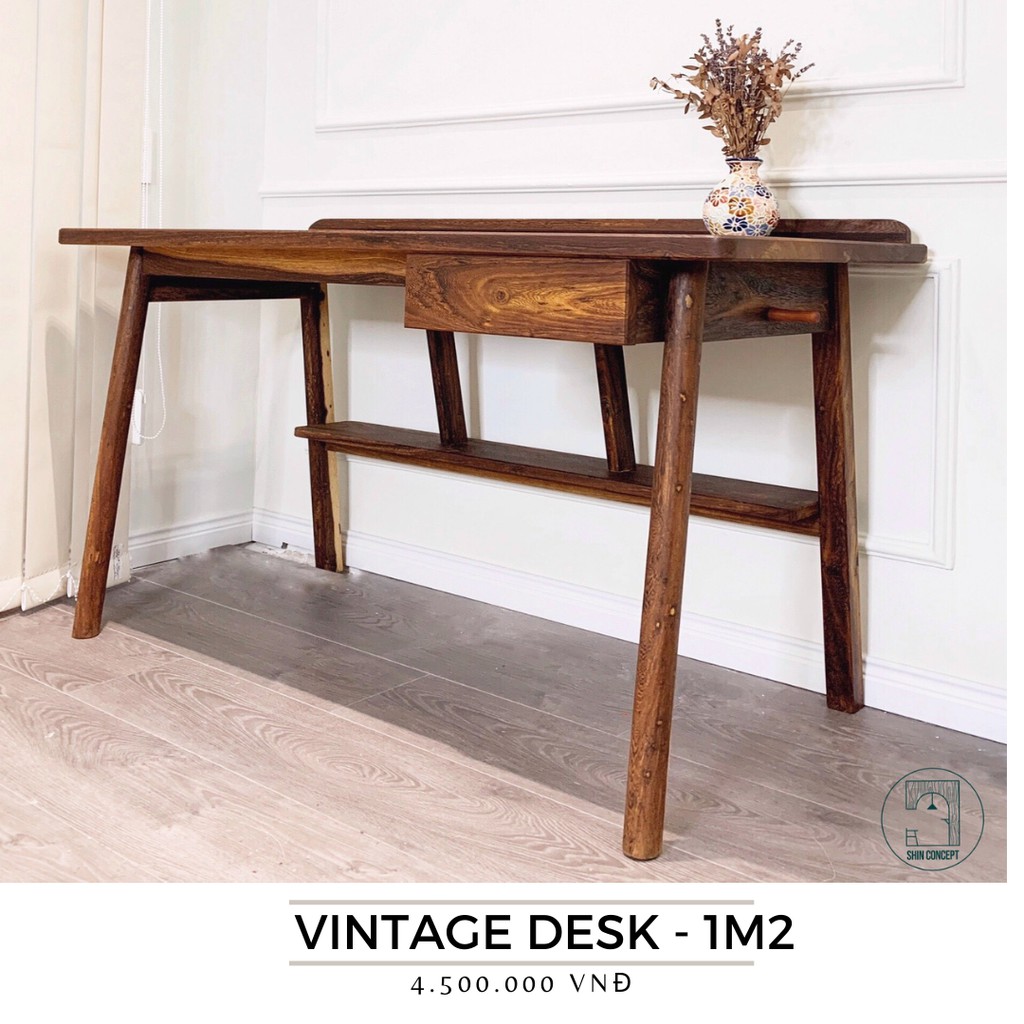 SHIN CONCEPT_ VINTAGE DESK 1M2