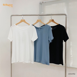 Áo phông trơn cổ tròn bigsize - 22nap82 -