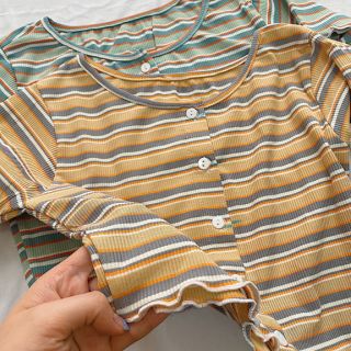 ÁO CROPTOP KẺ SỌC TRẺ TRUNG