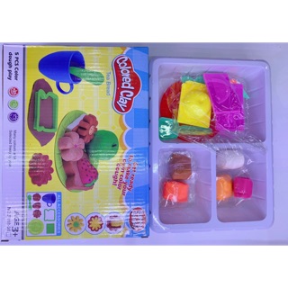 Hộp đất nặn làm bánh đồ chơi đồ hàng