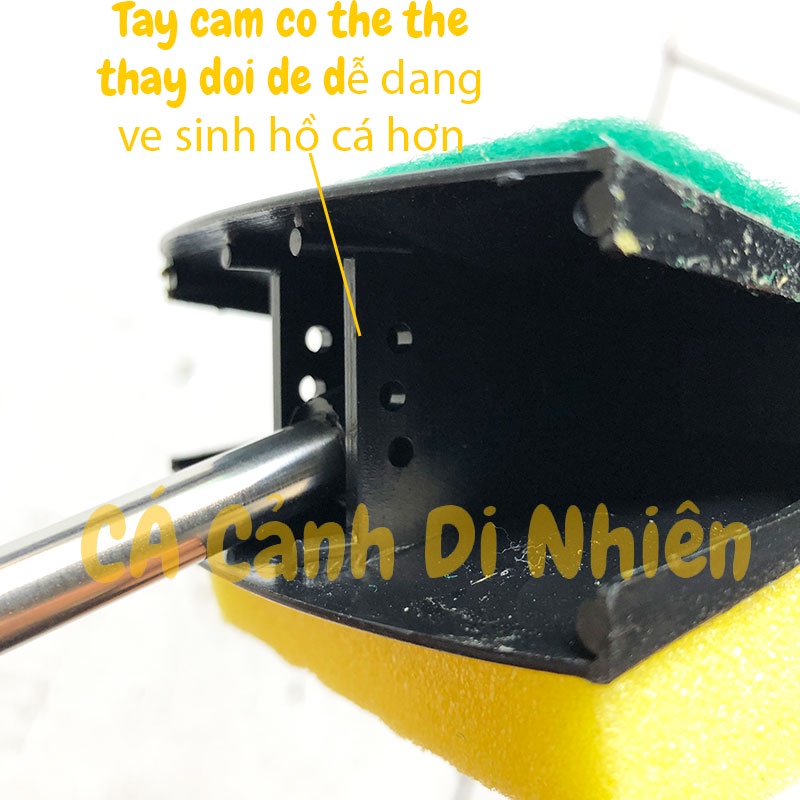 Cây cọ rửa INOX vệ sinh hồ cá thủy sinh dài 32 cm - Cây Chà Bể Hồ Cá Cảnh