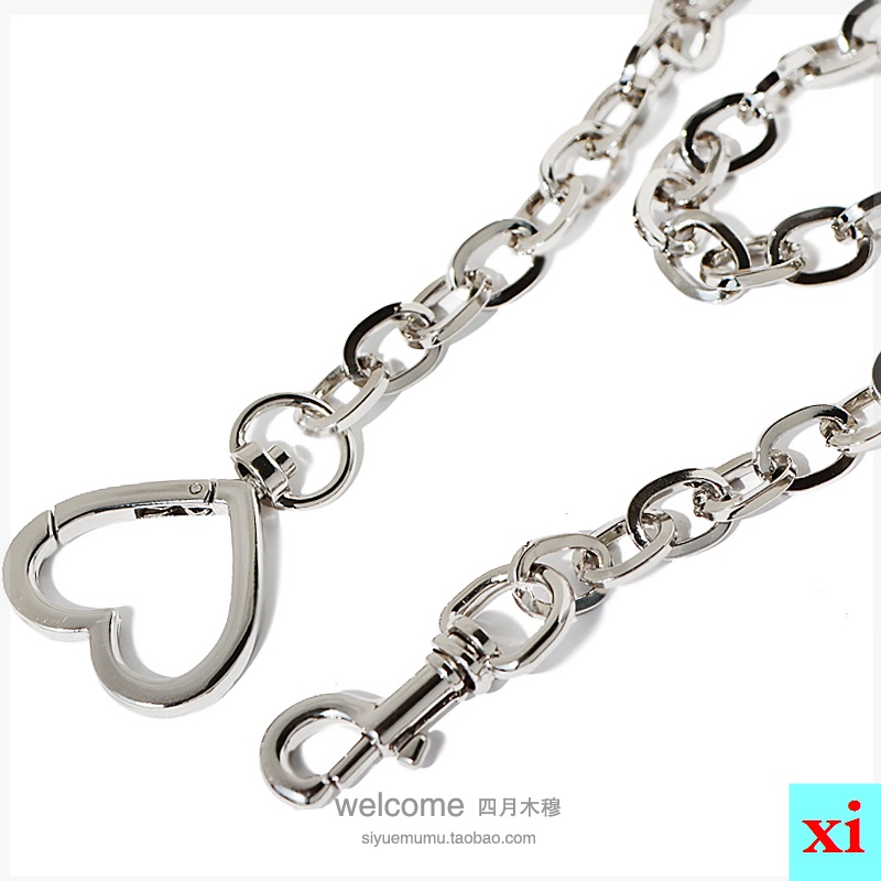 Dây Xích Hình Chữ O Bằng Kim Loại Gắn Túi Xách/Điện Thoại