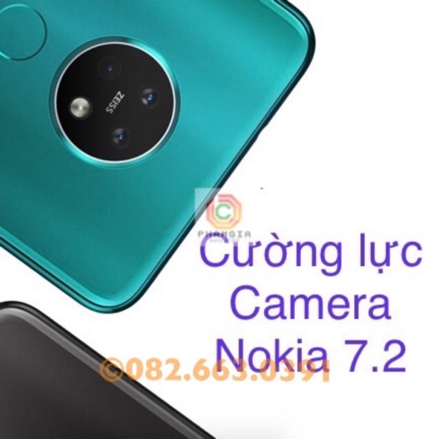 Cường lực camera Nokia 7.2 siêu mỏng, siêu bền (có video)