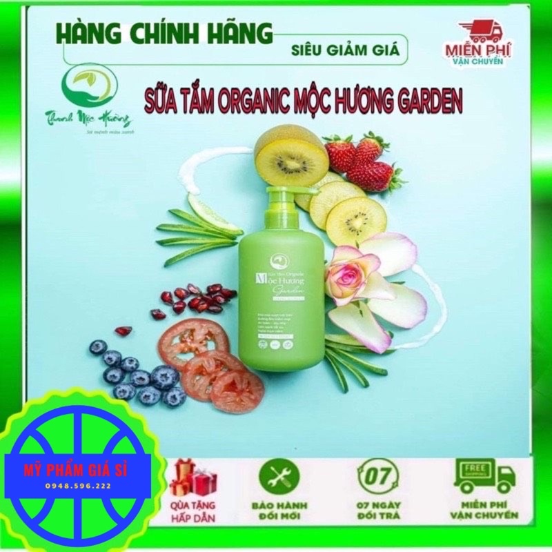 Sữa Tắm Organic Mộc Hương Garden, Sữa tắm Thanh Mộc Hương