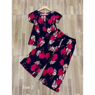 {Size dưới 65kg} Đồ bộ lửng trung niên/ đồ mặc nhà