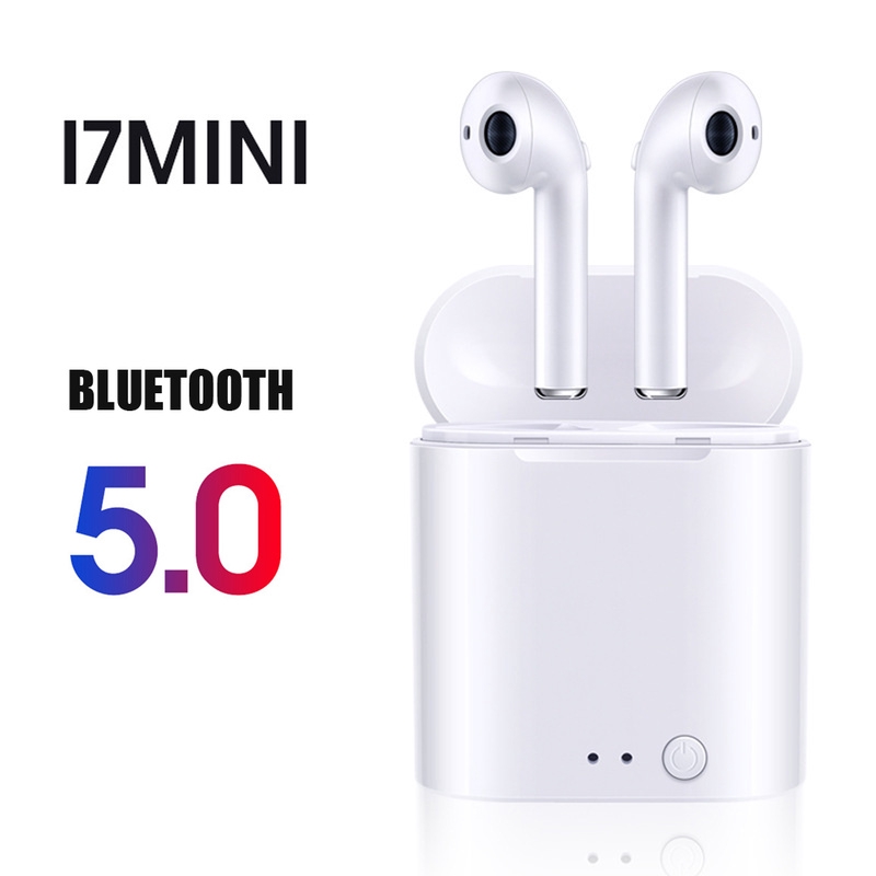 Tai nghe không dây i7 mini kết nối bluetooth 5.0 kèm phụ kiện