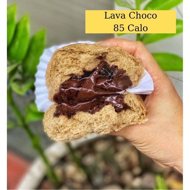 Bánh Bao Nguyên Cám Lava Choco Eatclean Dành Cho Người Ăn Kiêng