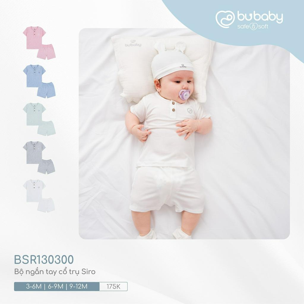 [CHÍNH HÃNG ] Bộ ngắn tay cổ trụ trẻ em Siro BRS130300 Bu