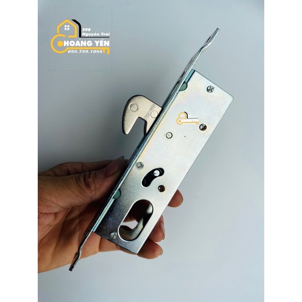 Khoá cửa lùa SOLEX cho cửa gỗ, nhôm, sắt, nhựa, Khóa cửa đẩy Solex chính hãng