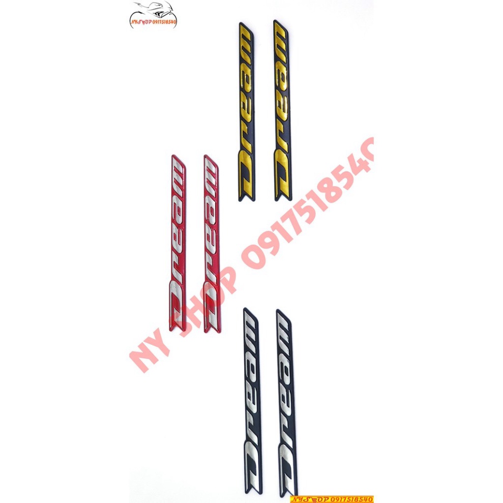 TEM CHỮ NỔI CHO DREAM II Ảnh thật Sp