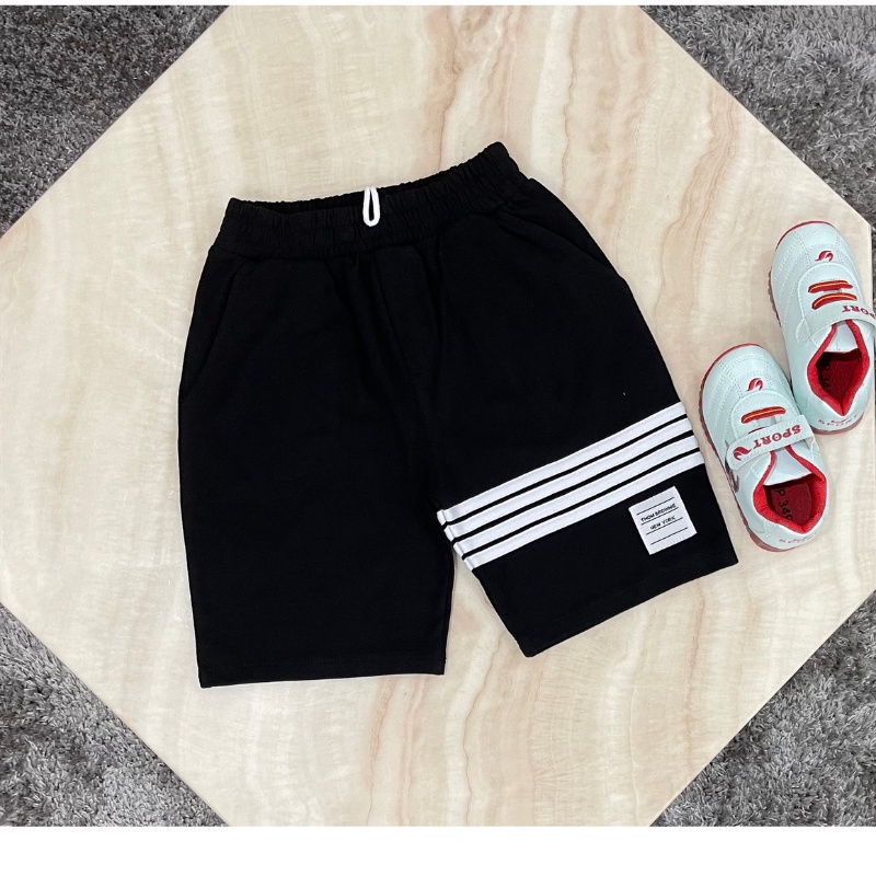 Quần đùi kẻ sọc 100% Cotton ⚡SIÊU ĐẸP ⚡cho bé trai và bé gái 18-45Kg