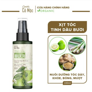 Xịt tóc tinh dầu bưởi Cenota 100ml, xịt tóc tinh dầu bưởi kích thích mọc tóc tự nhiên