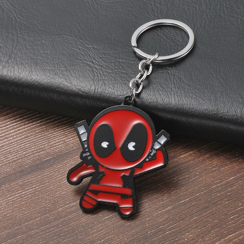 Móc khóa siêu nhân Deadpool Cute