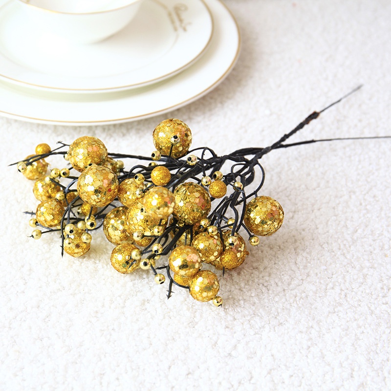 Quả Berry Nhân Tạo Bằng Xốp Dùng Trang Trí Giáng Sinh