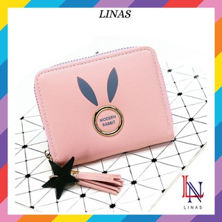 Ví ngắn hình tai thỏ, Ví mini siêu dễ thương MT120