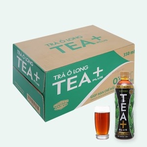 Thùng 24 chai Trà Ô Long Tea Plus 350ml - Đại Lý 273