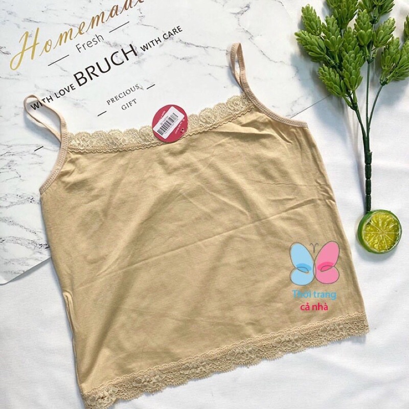 Áo lá dài phối ren Elena