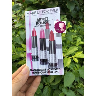 Vỉ test son Make up forever