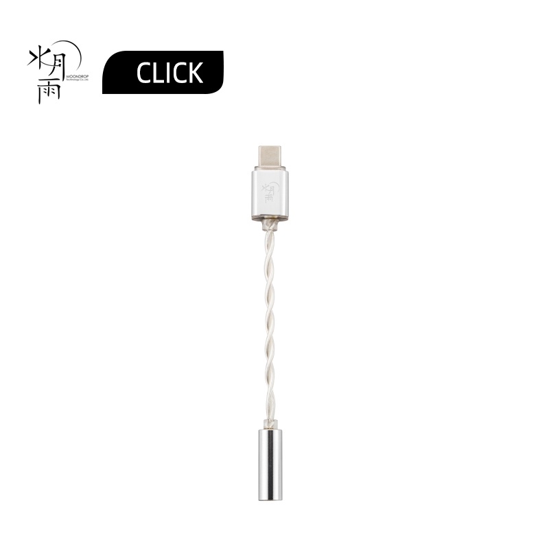 MOONDROP CLICK entry-cấp nhỏ USB DAC/AMP hỗ trợ Điều khiển đường truyền
