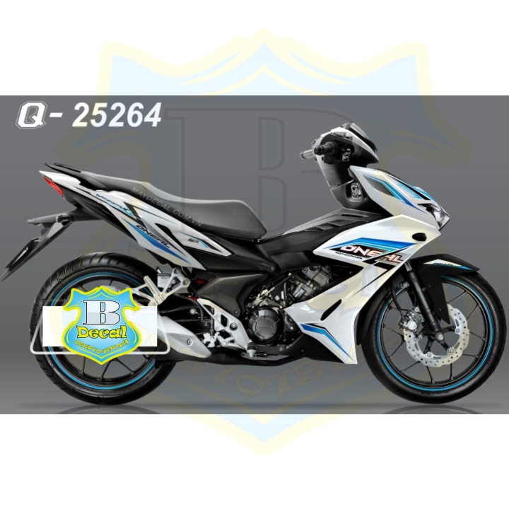 ( Quí khách vui lòng mang ra tiệm cho thợ dán ) Tem winner X trắng 17