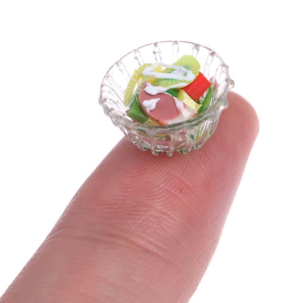 Mô Hình Rau Củ Quả Salad Đồ Chơi Cho Nhà Búp Bê
