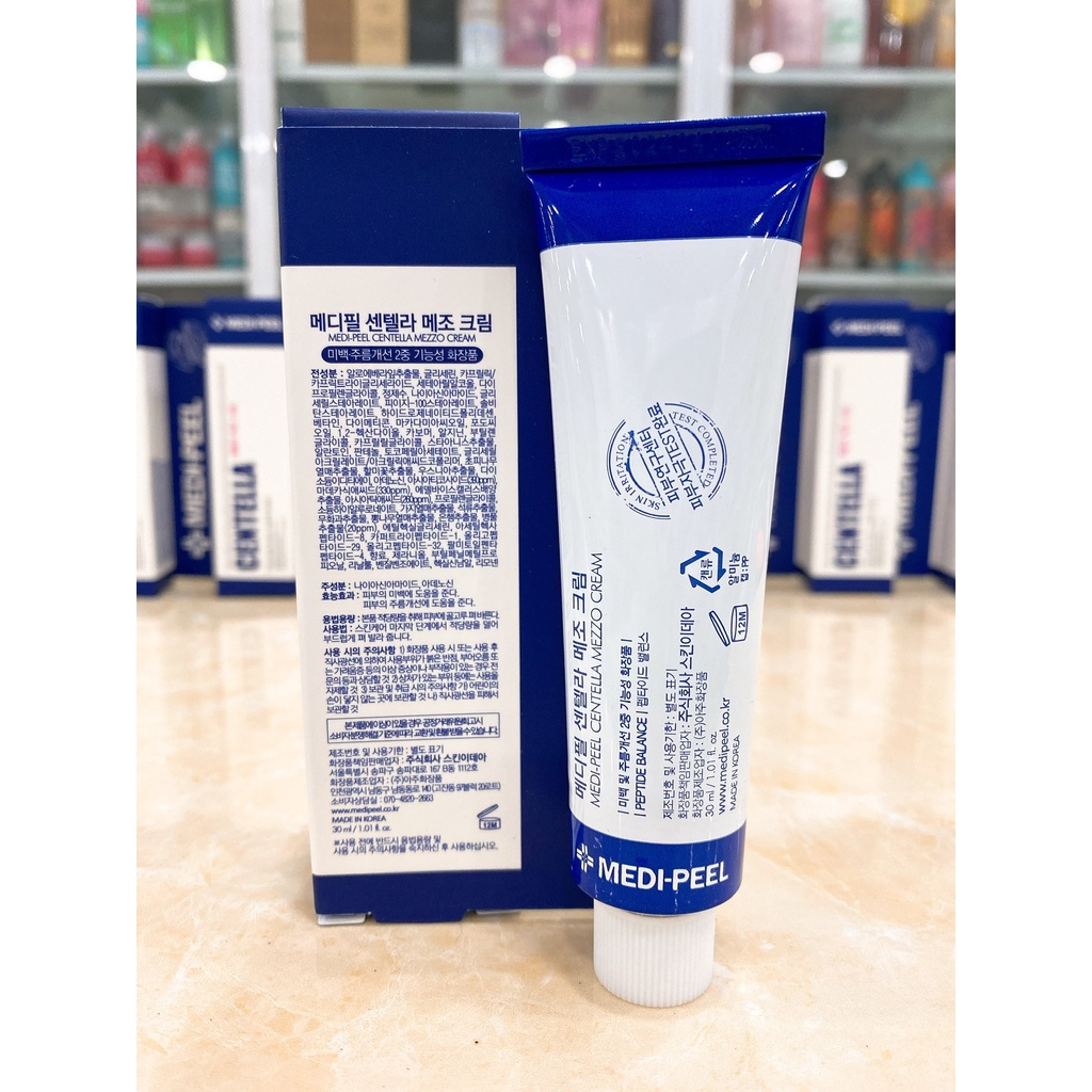Kem Dưỡng Phục Hồi Da Sau Mụn Medi-Peel Centella Mezzo Cream Hàn Quốc 30ml
