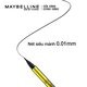 Bút Kẻ Mắt Nước Sắc Mảnh Maybelline Màu Đen 0.5g HyperSharp Liner