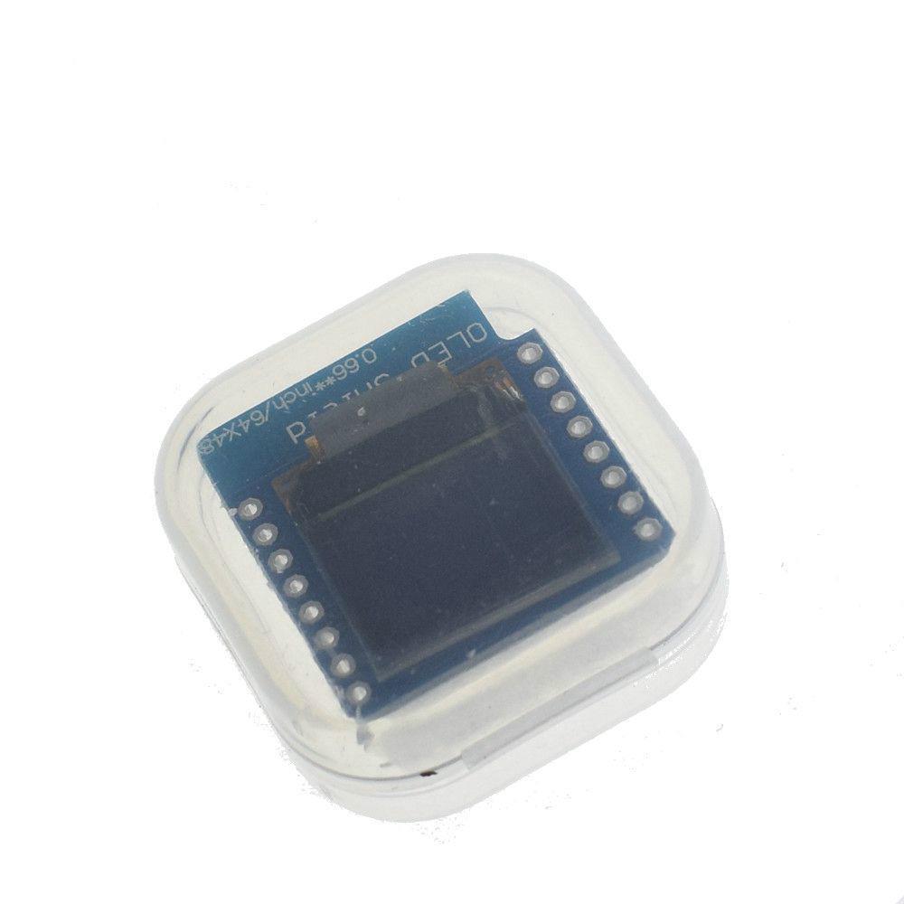 Màn Hình Lcd 0.66 "Inch 64x48 Iic I2C Oled Led 0.66 Inch Cho Wemos D1 Mini Esp32