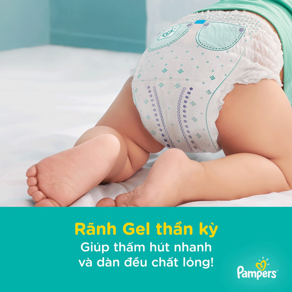 Bộ tã 2 quần Pampers Giữ Dáng Mới Gói Đại M60/L54/XL48/XXL44