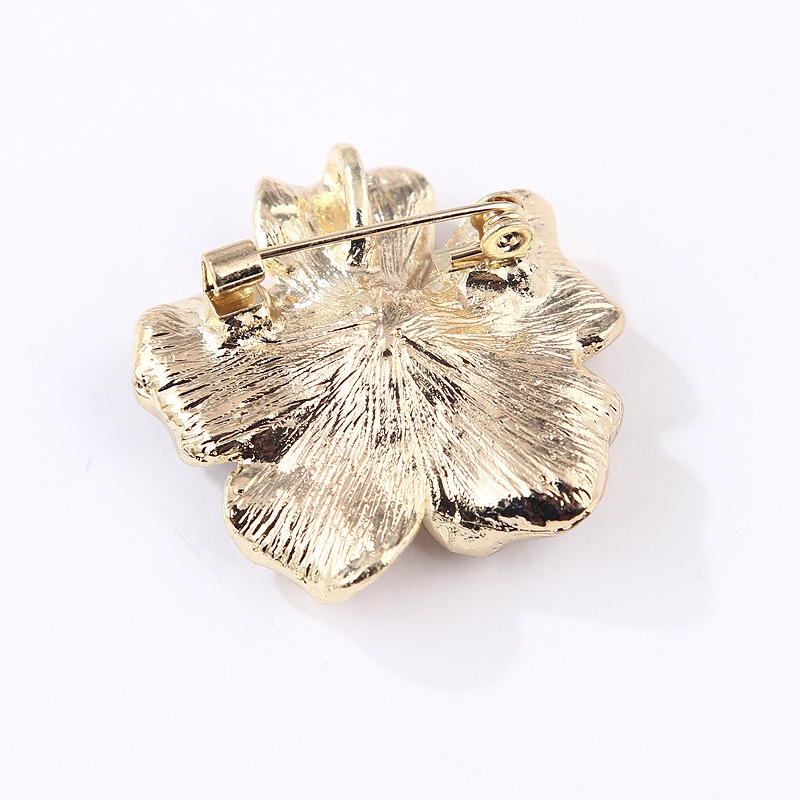 Ghim Cài Áo Hình Hoa Đính Ngọc Trai Nhân Tạo Thời Trang