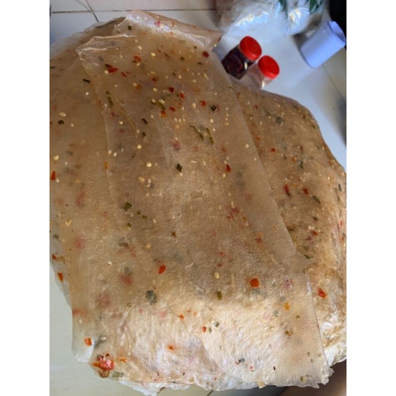 1 bịch 500g dẻo ớt đỏ cay 32k