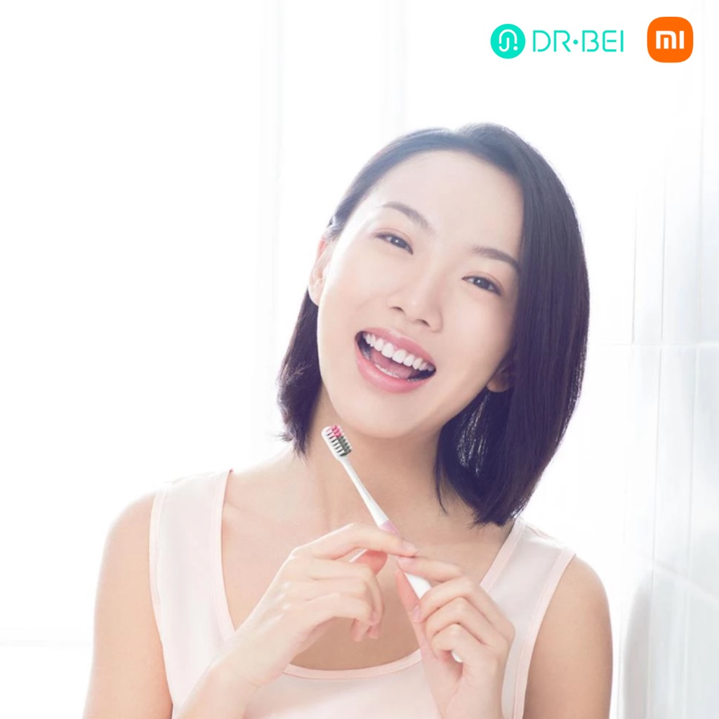Bàn Chải Đánh Răng Xiaomi Dr BEI set 4 bàn chải tặng kèm hộp du lịch lông siêu mềm