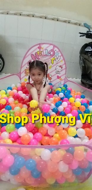 Lều bóng nhiều mẫu tặng kèm 100 bóng đủ màu.