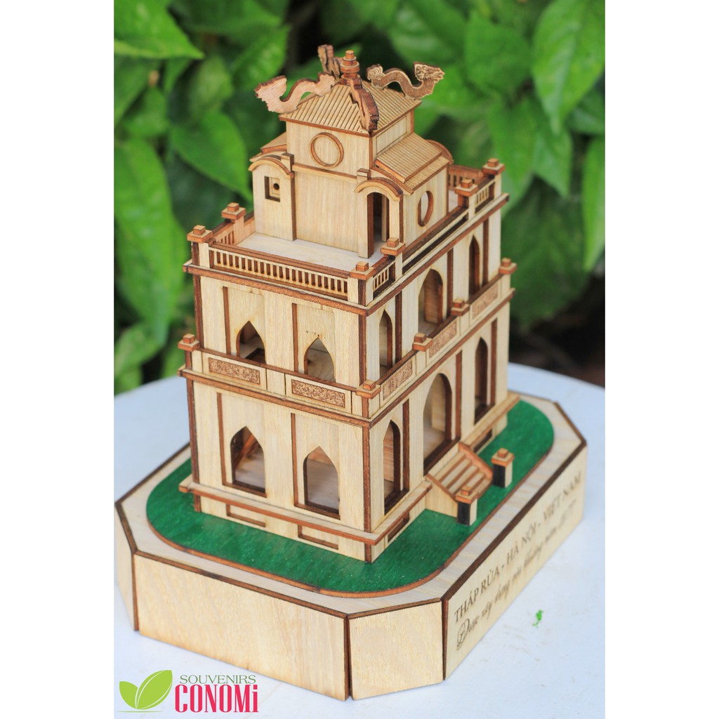 Mô hình tháp Rùa Hà Nội (3D) - CONOMi | Shopee Việt Nam