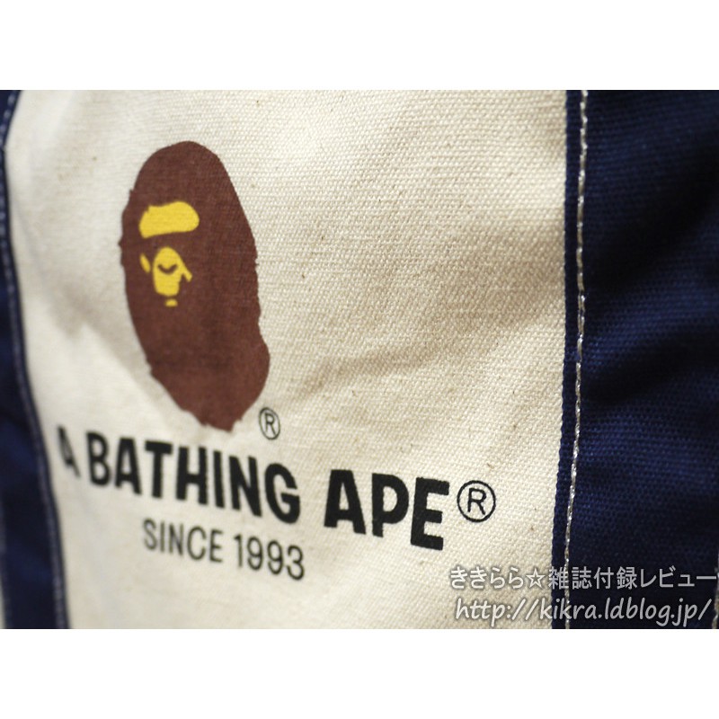Túi tote/ túi đeo vai A BATHING APE thiết kế hợp thời trang