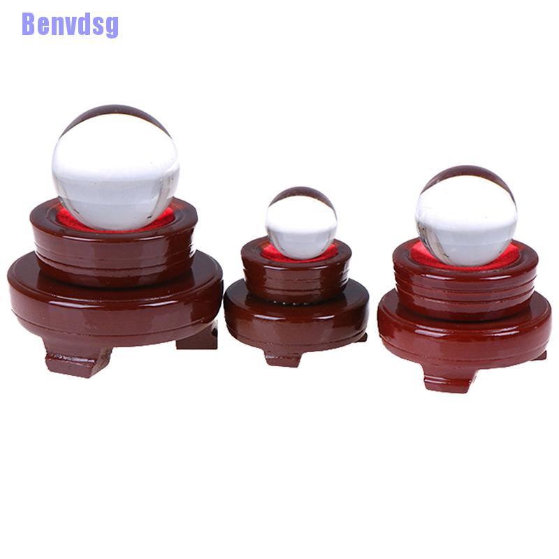 Đế gỗ để quả cầu pha lê sang trọng trang trí nội thất