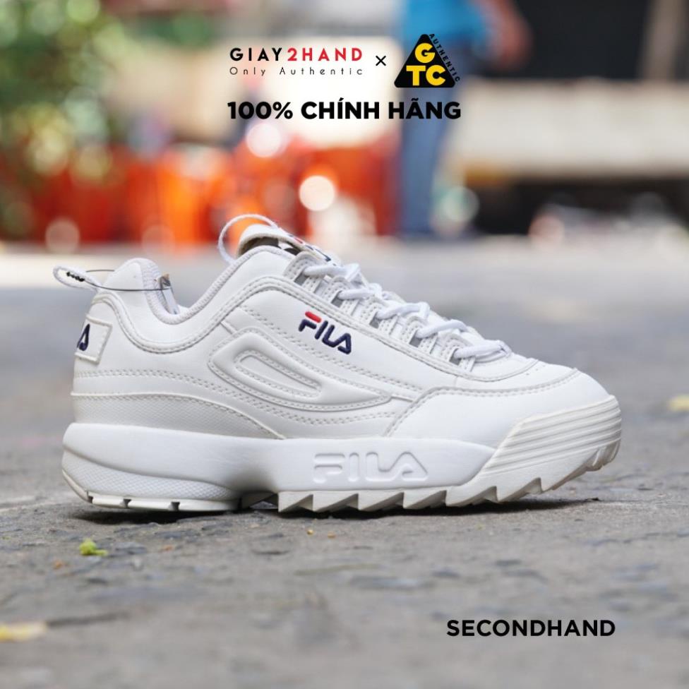 Giày Thể Thao Fila Disruptor 2 OG white Chính hãng