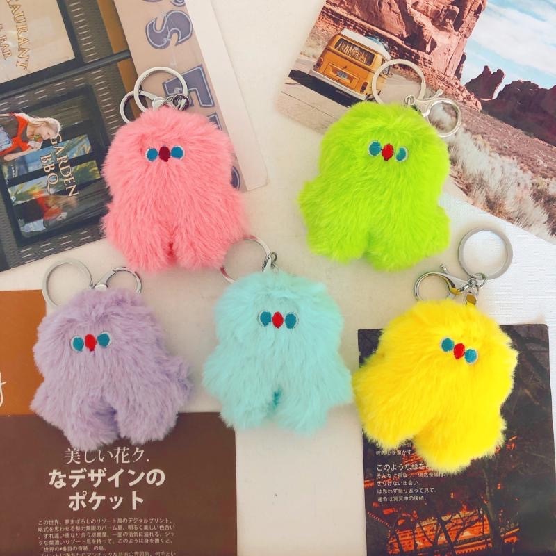 NCT JAEMIN NANA Plush Keychain Pendant Stuffed Toys Key Chain 5 Colors Cartoon Plush Bag Keychain Stuffed Doll Girlfriend Gift
