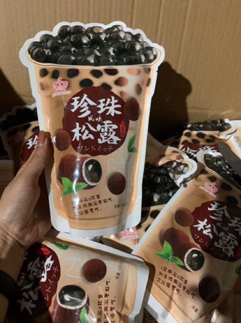 {Date xa} HÀNG SẴN KẸO TRÀ SỮA TRÂN CHÂU ĐƯỜNG ĐEN ĐÀI LOAN GÓI 120g