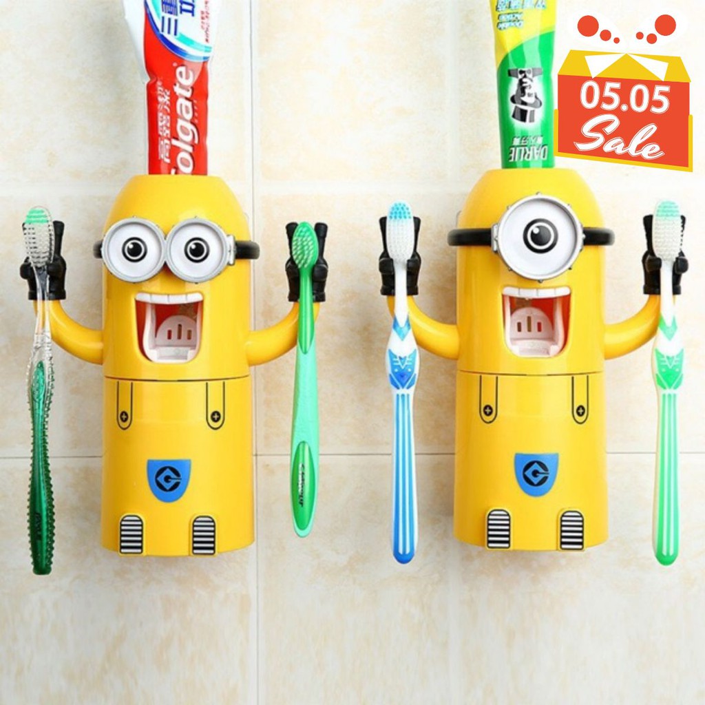 NHẢ KEM ĐÁNH RĂNG MINION CAO CẤP