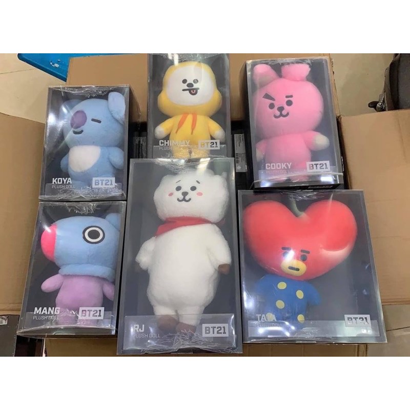 Standing Doll BT21 - Plush Doll BT21 hàng Line Friends