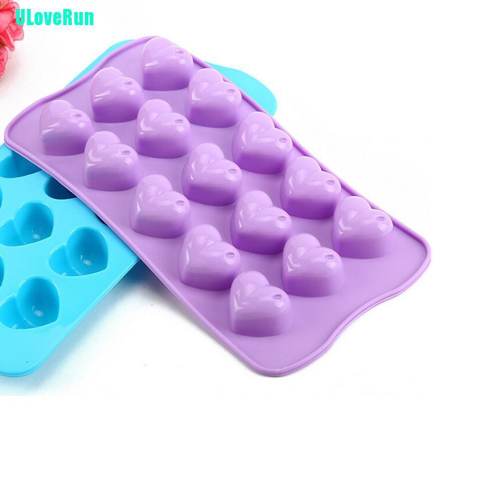 Khuôn Silicone Tạo Hình Trái Tim Làm Bánh Kẹo Tiện Dụng