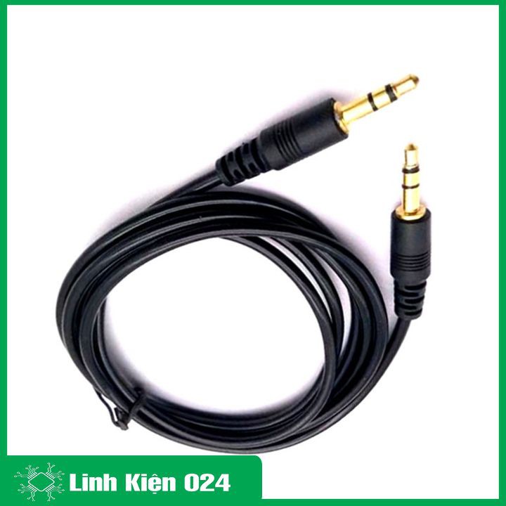 Dây Audio 3.5mm 2 Đầu Đực 1.5m