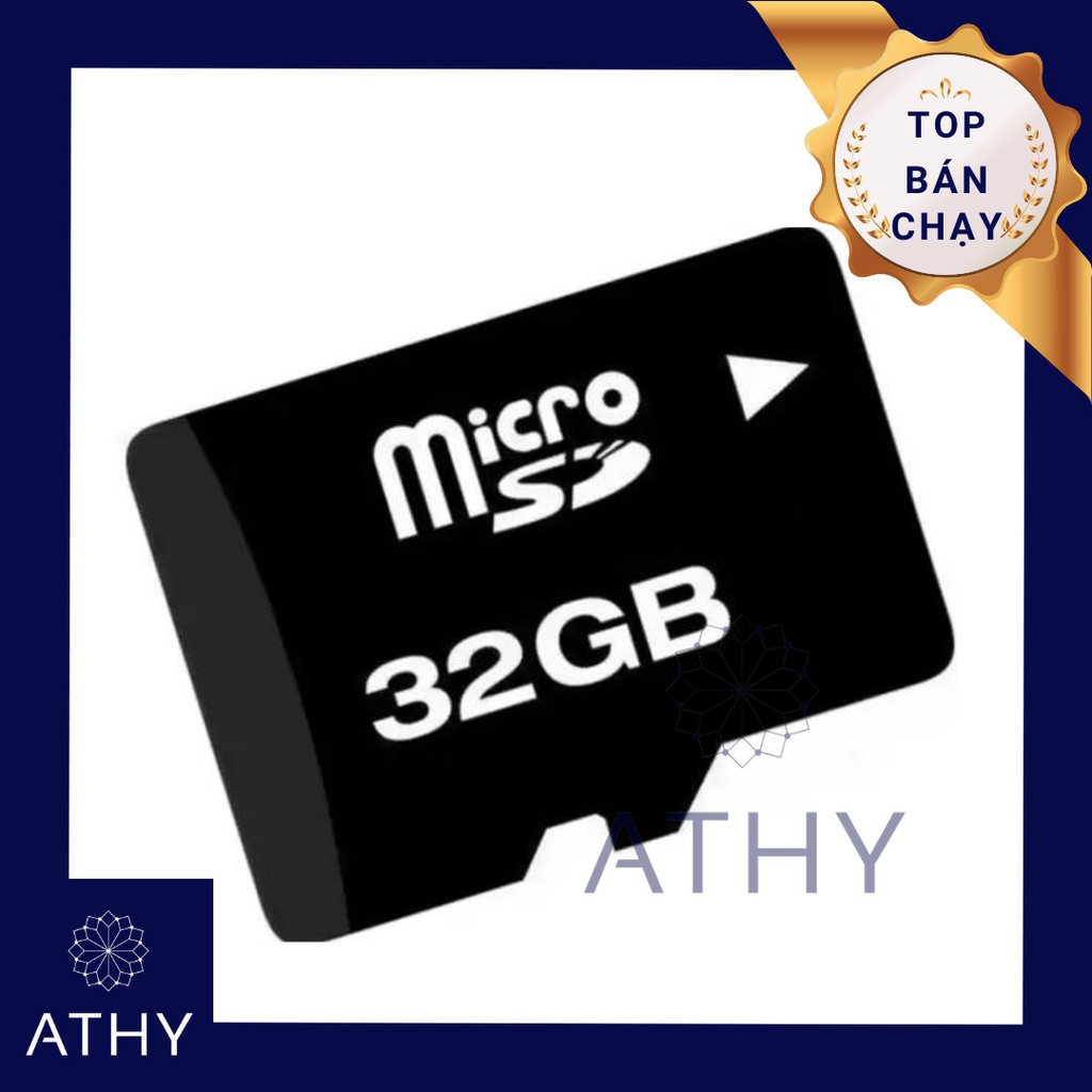Thẻ nhớ micro SD 32GB, thẻ nhớ siêu bền tốc độ cao 32 gb 32 gigabyte, memory card lưu trữ cho điện thoại, camera, tablet
