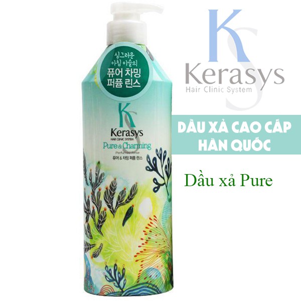 Dầu gội nước hoa giảm thiểu gãy rụng Kerasys Bloming Hàn Quốc 600ml