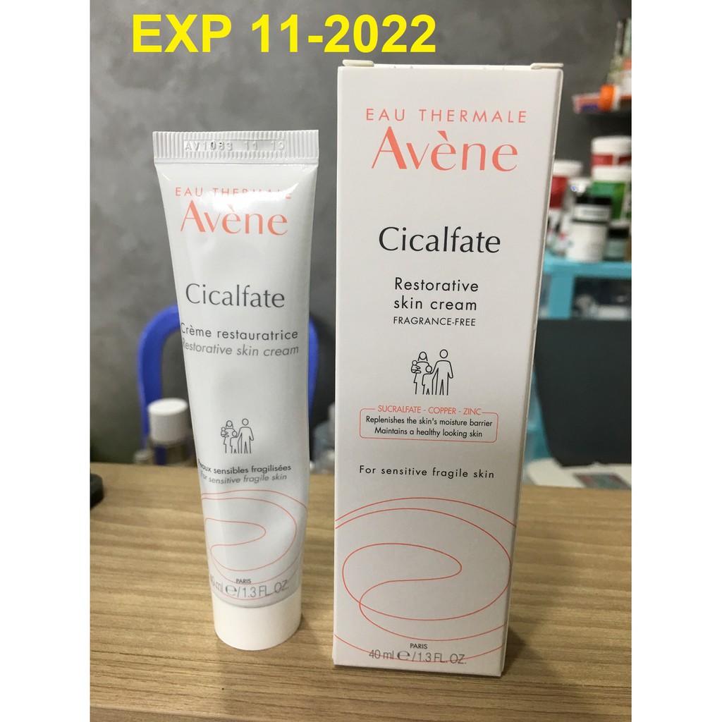 Kem dưỡng hồi phục da, lành sẹo Avene Cicalfate+ Repairing Protect Cream