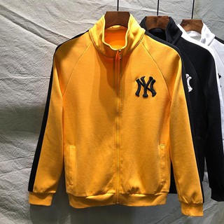 Áo Khoác Cổ Đứng Kiểu Hàn Quốc 19 Mlbny Yankees
